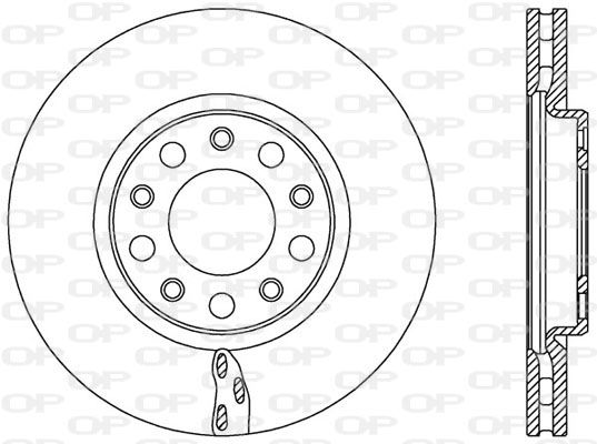 OPEN PARTS Jarrulevy BDR2521.20